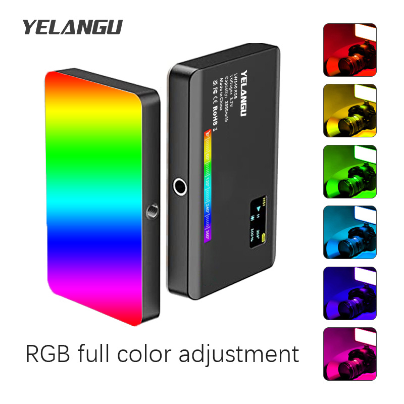 Photography Lighting Description - YELANGU RGB LED 비디오 라이트 W140