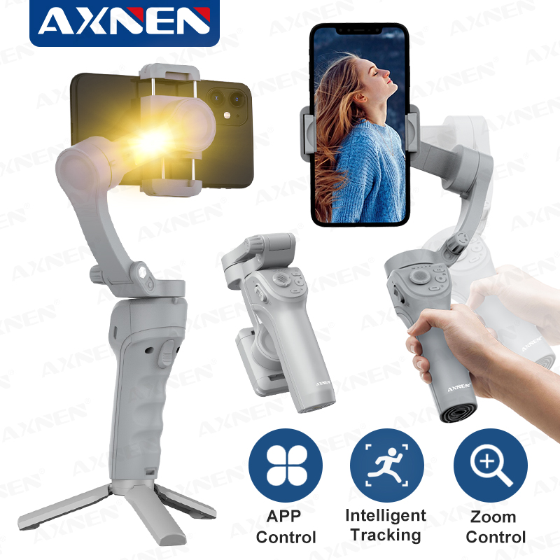 Photography Lighting Handheld - 스마트폰용 휴대용 3축 짐벌 안정기, 아이폰