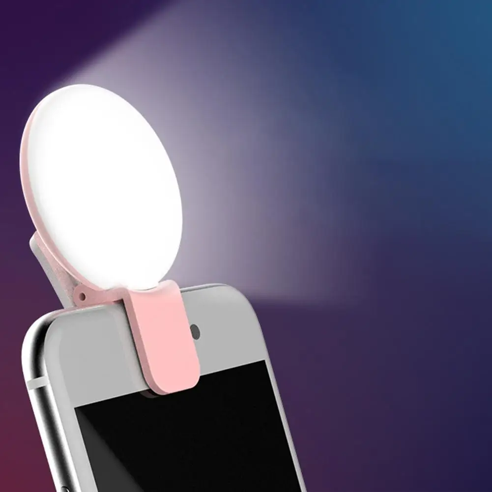 휴대 전화 LED Selfie 링 라이트 휴대용 미니  - Photography Lighting Game 리뷰 및 가격