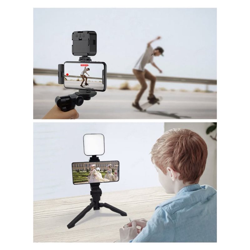 B29C-휴대용 스마트폰 비디오 키트, 마이크, LED - Photography Lighting Kit Portable 리뷰 및 가격