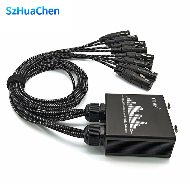 8채널 XLR 스네이크 케이블, RJ45 프리미엄 플러 - Photography Lighting Meter 리뷰 및 가격