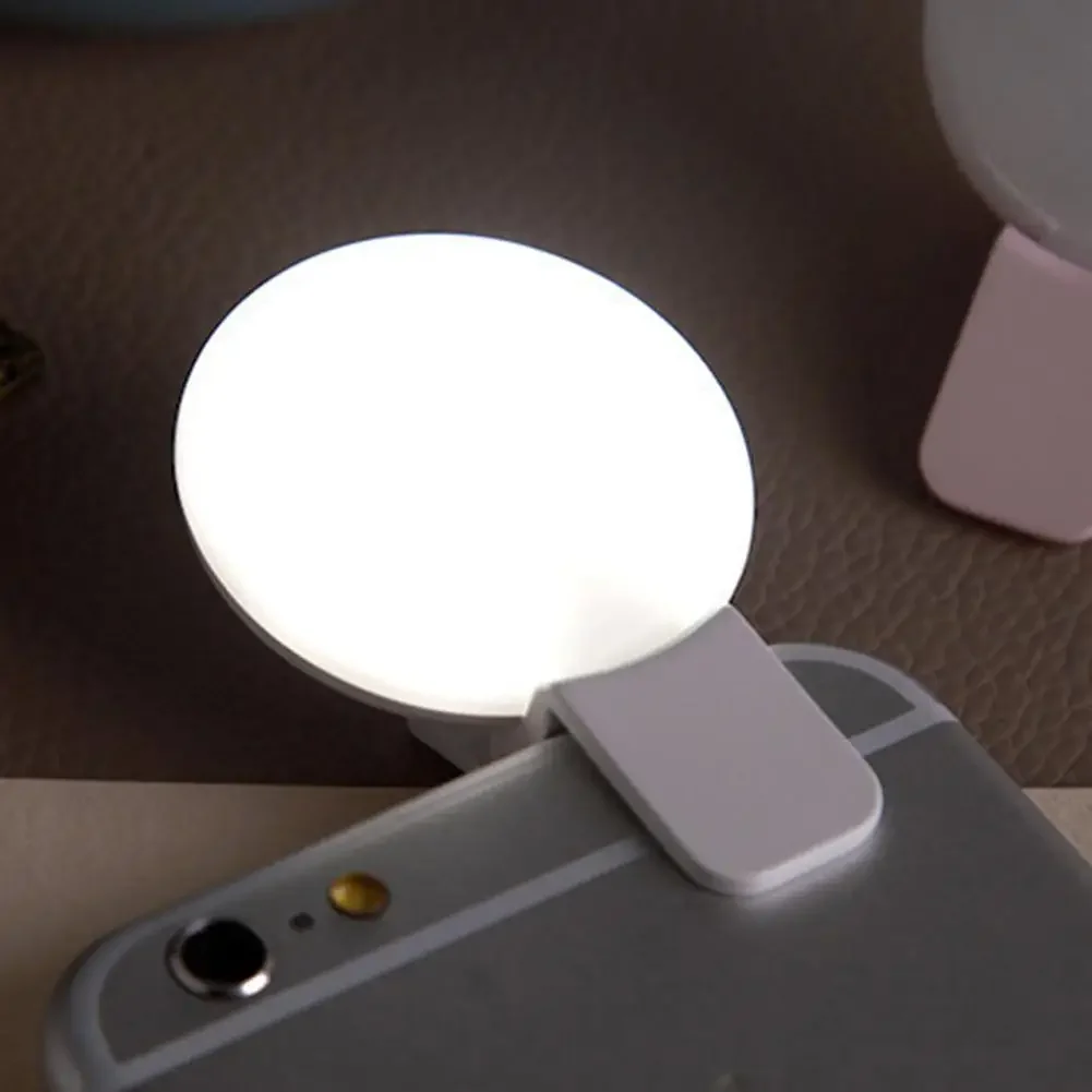 휴대 전화 LED Selfie 링 라이트 휴대용 미니  - Photography Lighting Game 리뷰 및 가격